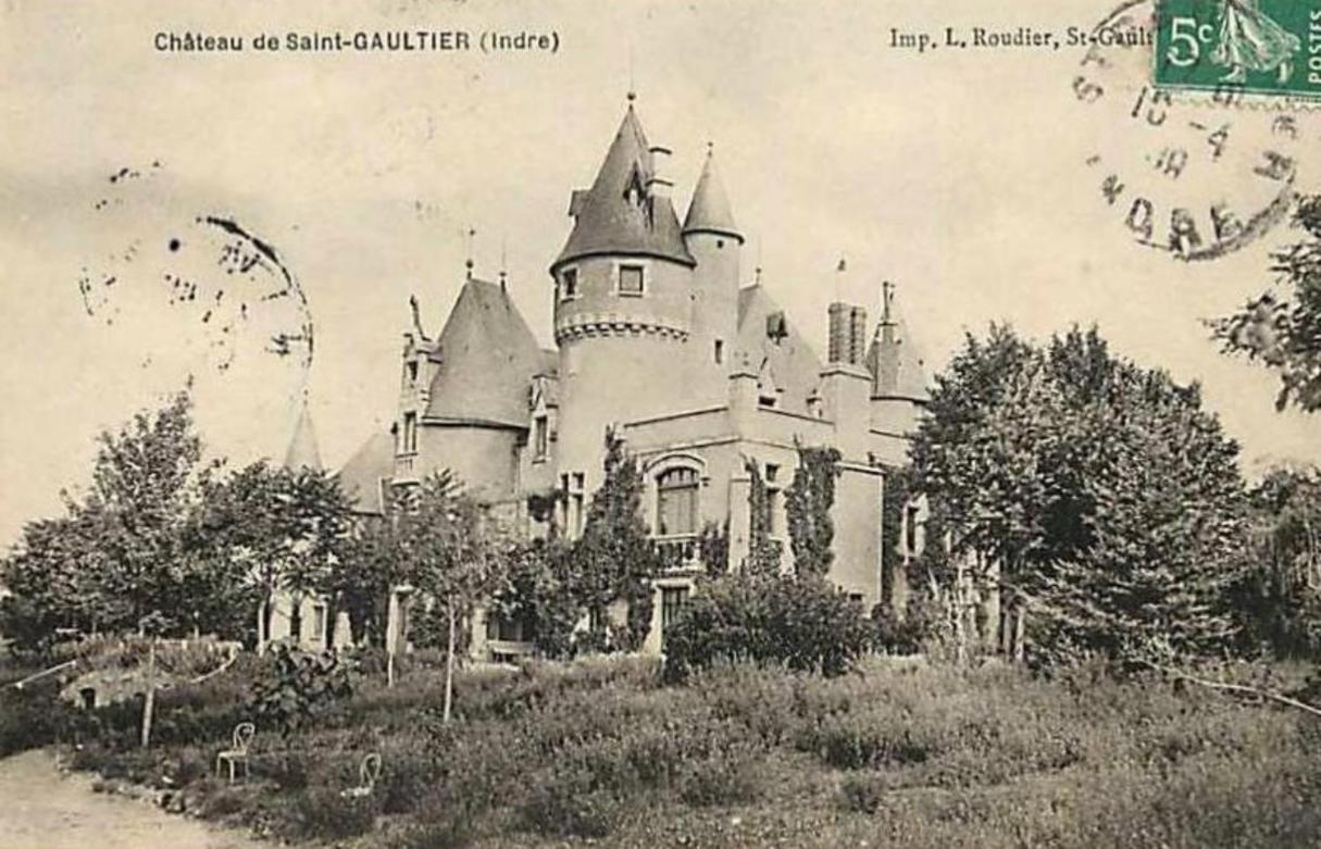 Chateau St.Gaultier Saint-Gaultier Exteriér fotografie