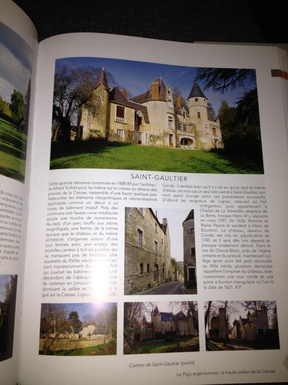 Chateau St.Gaultier Saint-Gaultier Exteriér fotografie